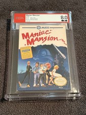 PSA Graded Maniac Mansion 8.0 CIB