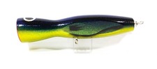 SALE Wood Popper Flatside Floating 210mm 130 Gram Wing Blue Glitter (1041