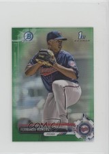 2017 Bowman Chrome Minis Prospects Green Refractor 2/99 Fernando Romero 0cz