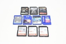 Lot of Assorted SD Memory Cards G982