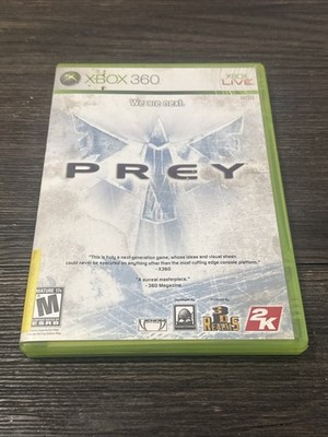 Prey (Microsoft Xbox 360, 2006) Cib Tested & Polished Great Condition 