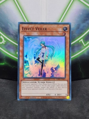 Yugioh Effect Veiler RA01-EN003 Super Rare 1st Edition NM