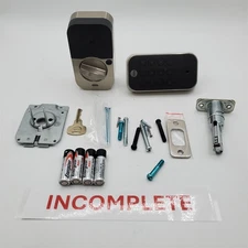 Yale Security Assure Lock 2 Deadbolt, Black Suede Smart Entry Door Lock *READ*