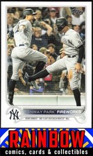 2022 Topps #399 Fenway Park Fireworks New York Yankees
