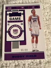 2019-20 Panini Contenders Game Ticket Blue /99 Buddy Hield #14 Kings-Pacers
