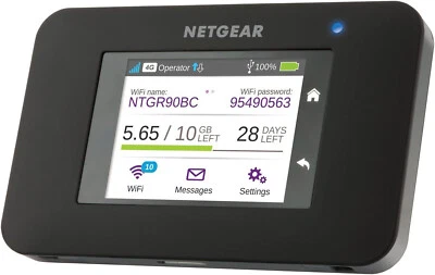 Netgear Aircard AC790 mobiler 4G LTE Router&WLAN Router (4G Router, WiFi Hotspot - Bild 1 von 4