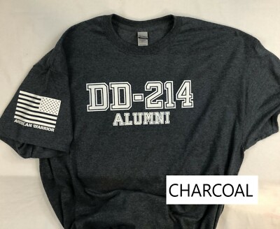 dd 214 alumni t shirt navy