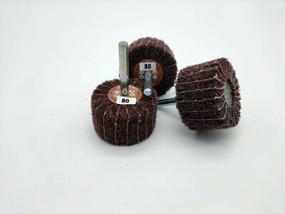 KIT 3 LAMELLENRÄDER MIT BOLZEN 50X30 KORN 80 MADE IN ITALY TNT HOHE QUALITÄT