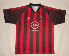 HOME SHIRT ADIDAS AC MILAN 2002-03 (L) Jersey Maglia Maillot Maglia Camiseta