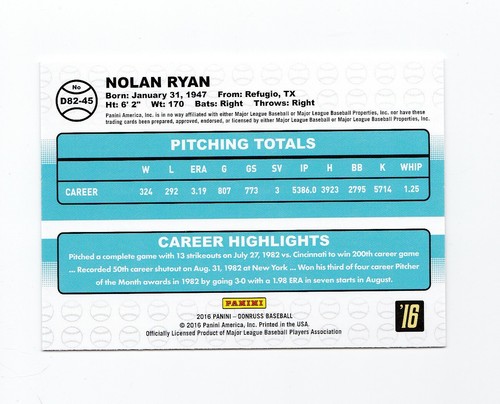 2016 Donruss '82 Singles Pick List Dodgers Cubs Royals Sox Cardinals Mets - Picture 79 of 89