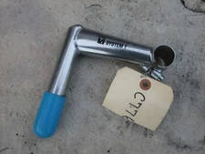 Vintage System 2, 25.4 Quill MTB Stem, 45 degree Rise 1" Clamp, Silver