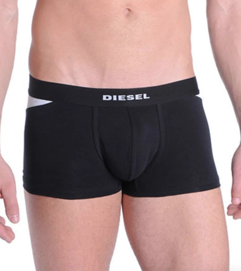 Calzoncillos Diesel Hero V Logo negros ropa interior para hombre talla S L63726 Foto 2 de 2