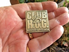 Harley Davidson Owners Group Club HOG 25 Milwaukee Pin