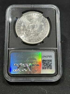 1883-O ORIGINAL BAG FRAGMENT NGC Brilliant Uncirculated Morgan