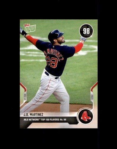 2021 Topps Now MN-98 J.D. Martinez