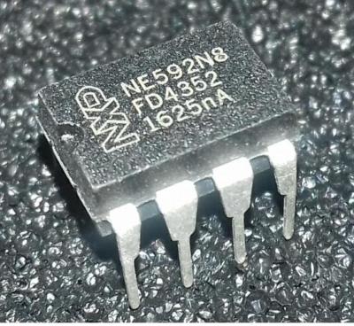 1pcs NE592N8 differential video amplififiers  DIP8