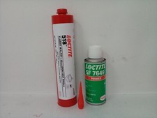 Loctite 518- 2102986 Gasket Sealant Kit, 300 Ml, Syringe-10.1 fl Primer 4.5 oz
