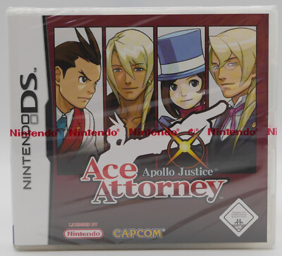 Apollo Justice: Ace Attorney | Nintendo DS NDS | eingeschweißt SEALED