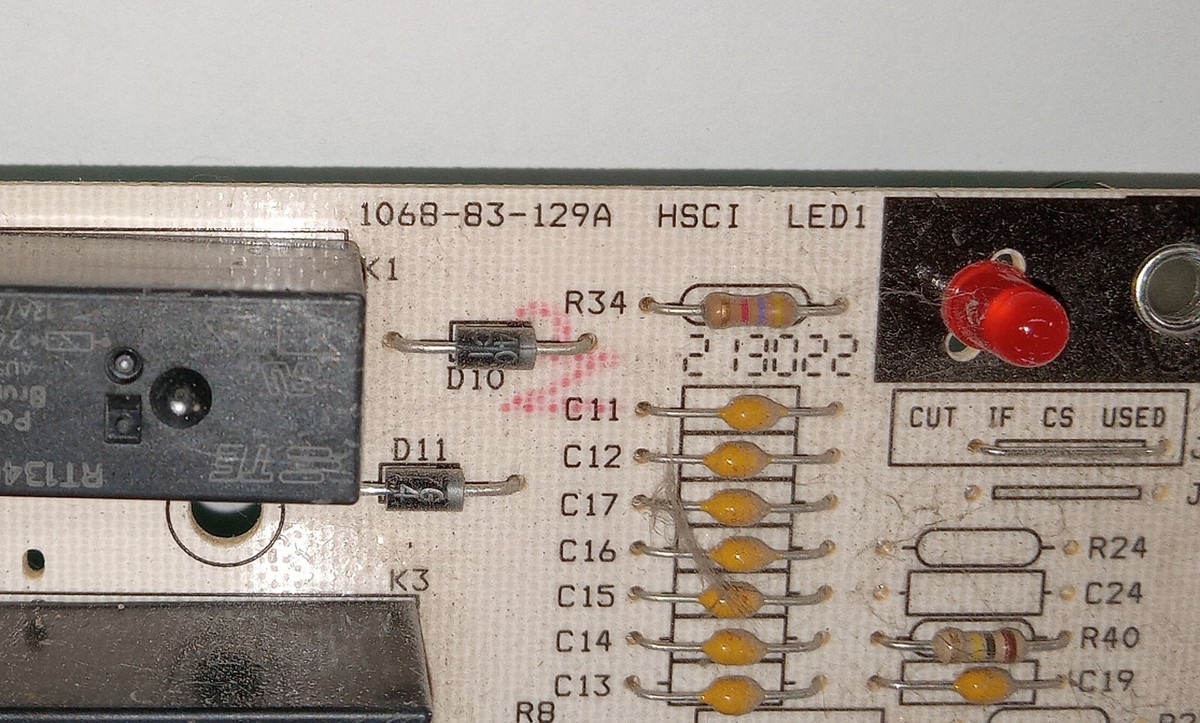 Carrier Bryant Furnace Control Board 1068-12 1068-83-129a