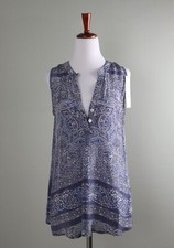 ANTHROPOLOGIE NWT Love Kyla Seo Caite Handmade Nita Tank Top Size Small