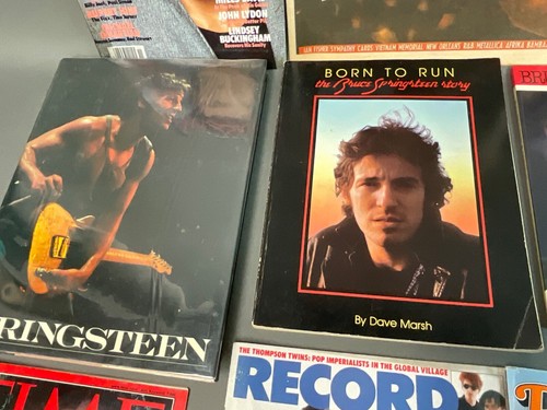 Libri, riviste, poster, cimeli Bruce Springsteen vintage, lotto di 12 oggetti - Foto 5 di 9