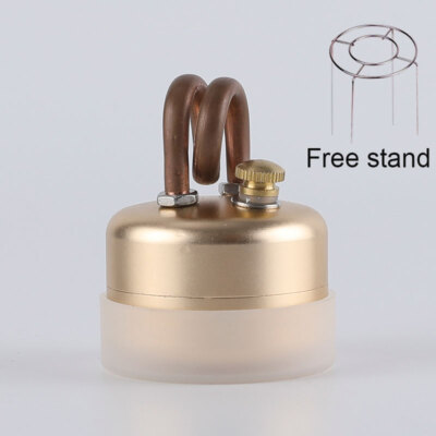 #ad Mini Alcohol Camping Stove with Stand Roaring Fire Burner for Outdoor Gear New $19.52