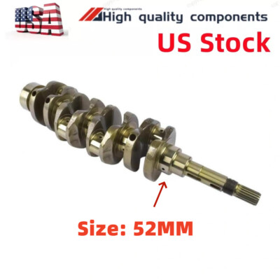 V2203 Crankshaft 52mm For Kubota V2203E Engine Toolcat Utility Vehicle 5600 5610