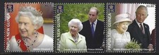 Papua New Guinea 2022 - In Memoriam, Her Majesty Queen Elizabeth II Set of 3 MNH