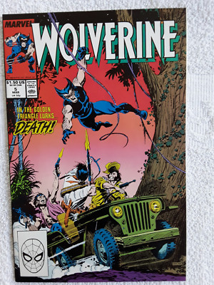 Wolverine #5 (Mar 1989, Marvel) VF+ 8.5 | eBay