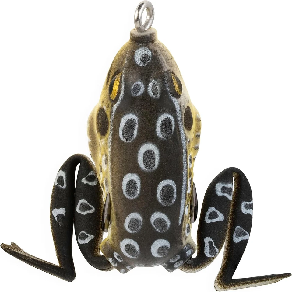 Lot 3 x Lunkerhunt Pocket Frog Lure 1.75" Croaker Color 1/4 oz Topwater Weedless - Image 3 of 4