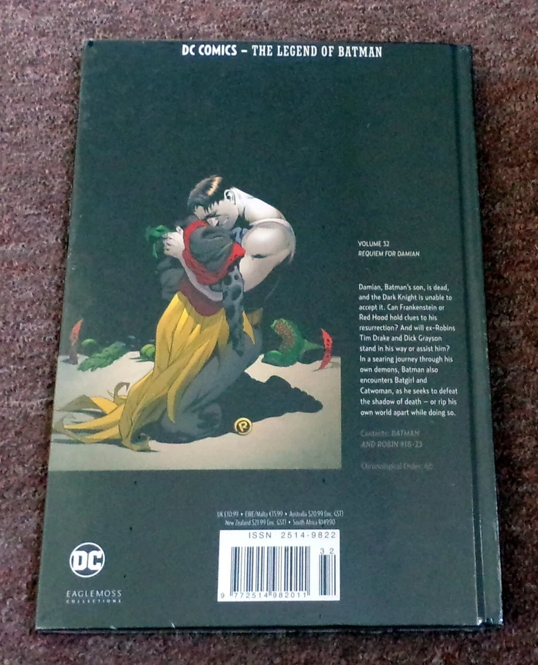 Legend of Batman : Requiem for Damian : Hardback : NEW / SEALED  . — 第 4/4 张图片