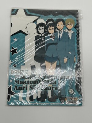 Durarara notebook 10x7'' japan anime promo prize