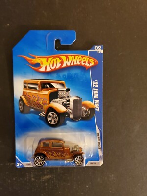 2009 Hot Wheels Rebel Rides #2/10, '32 Ford Vicky, Copper, Collector #138/190