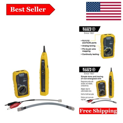 705 Wire Tracer Tone Generator & Probe Kit for Data & Phone Cables