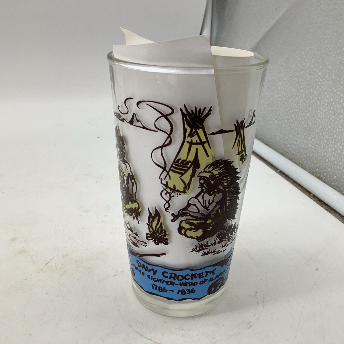 Blue 1950's Glass 