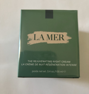 LA MER The Rejuvenating Night Cream 3.4 oz 100ml NEW FACTORY SEALED AUTHENTIC