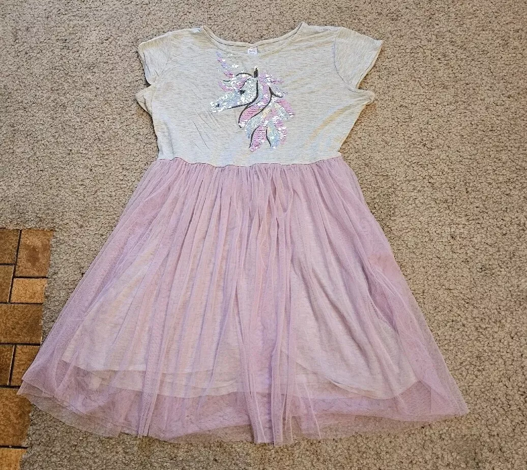 Unicorn top dress justice