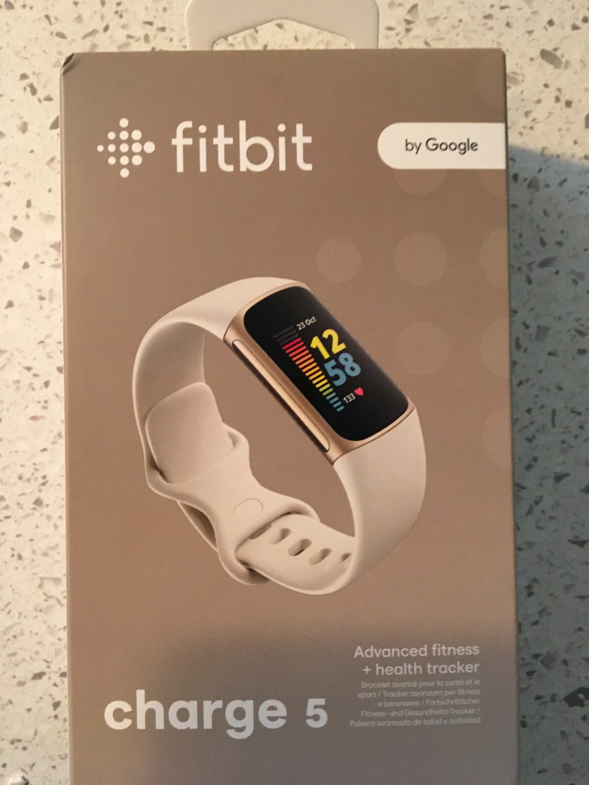 Fitbit Charge 5 Advanced Fitness and Health Tracker Open box-image