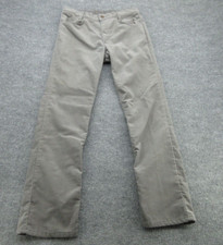 Vintage 80s Levis Pants Mens 31x30 Gray VTG 80s Corduroy Chinos Adult Red