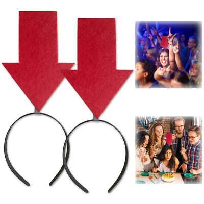 2pcs Arrow Headband | New creative symbol headband | Party Festival parade Co...