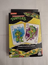 Teenage Mutant Ninja Turtles Jumbo Playing Cards New UNOPENED 
