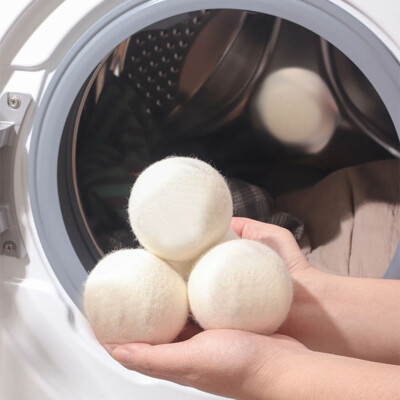 All Natural Bio Wolltrockner Kugeln Wool Laundry Washing Dryer Balls 40-100mm