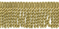 "Kamel Gold / 3\" Gestrickter Bullion Fransenbesatz / Farbe: E16C [5 Yards]"
