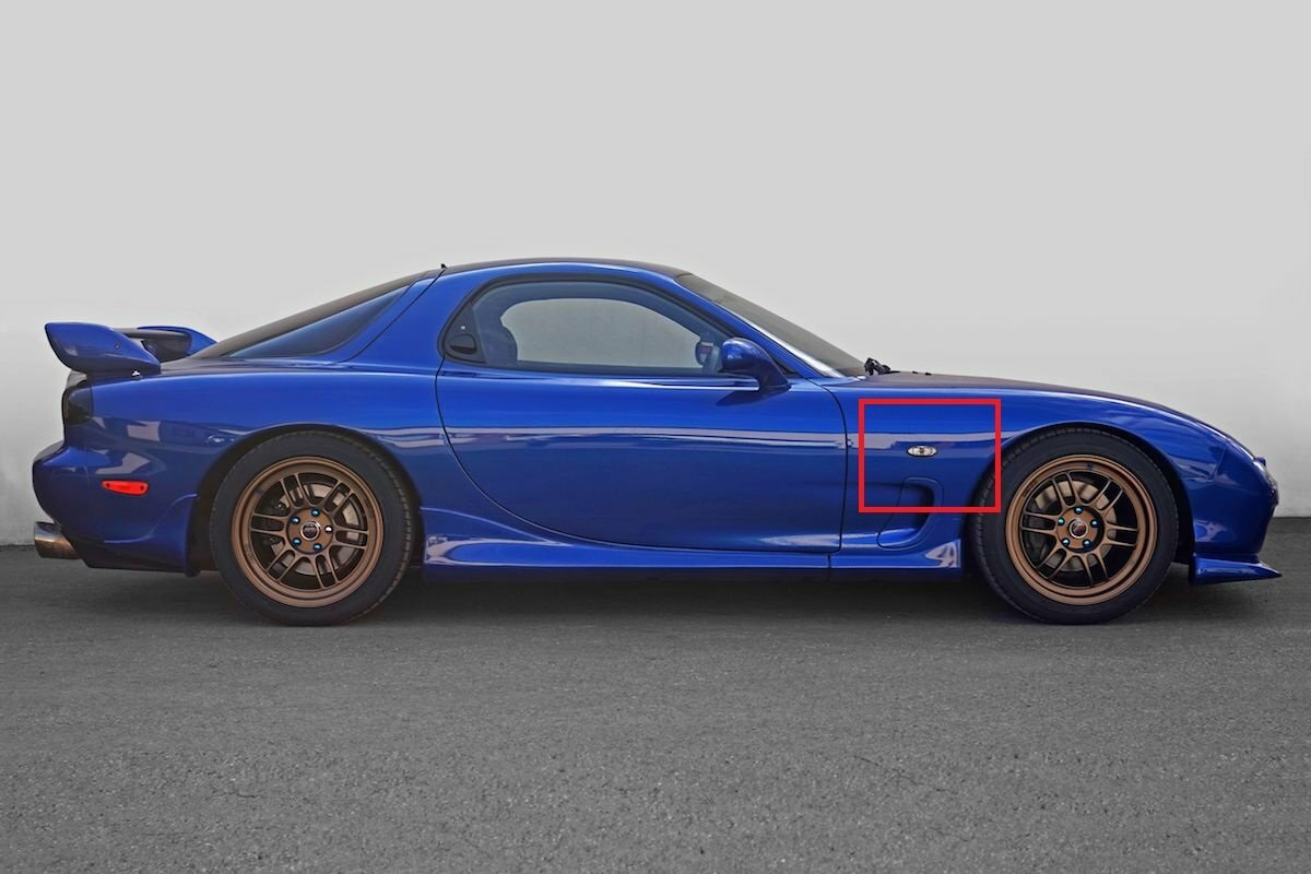 1992-1995 Mazda RX7 RX-7 FD3S Amber Side Marker Fender Lights Set