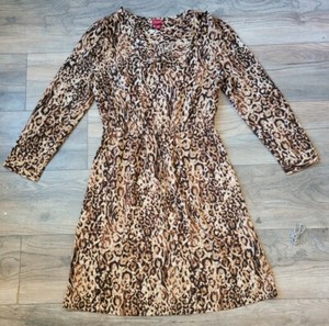 small leopard print dress