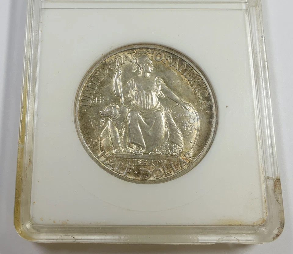 1935 S ANACS MS61 Silver San Diego Commemorative Half Dollar 50c US Coin #55146A - Image 3 of 3