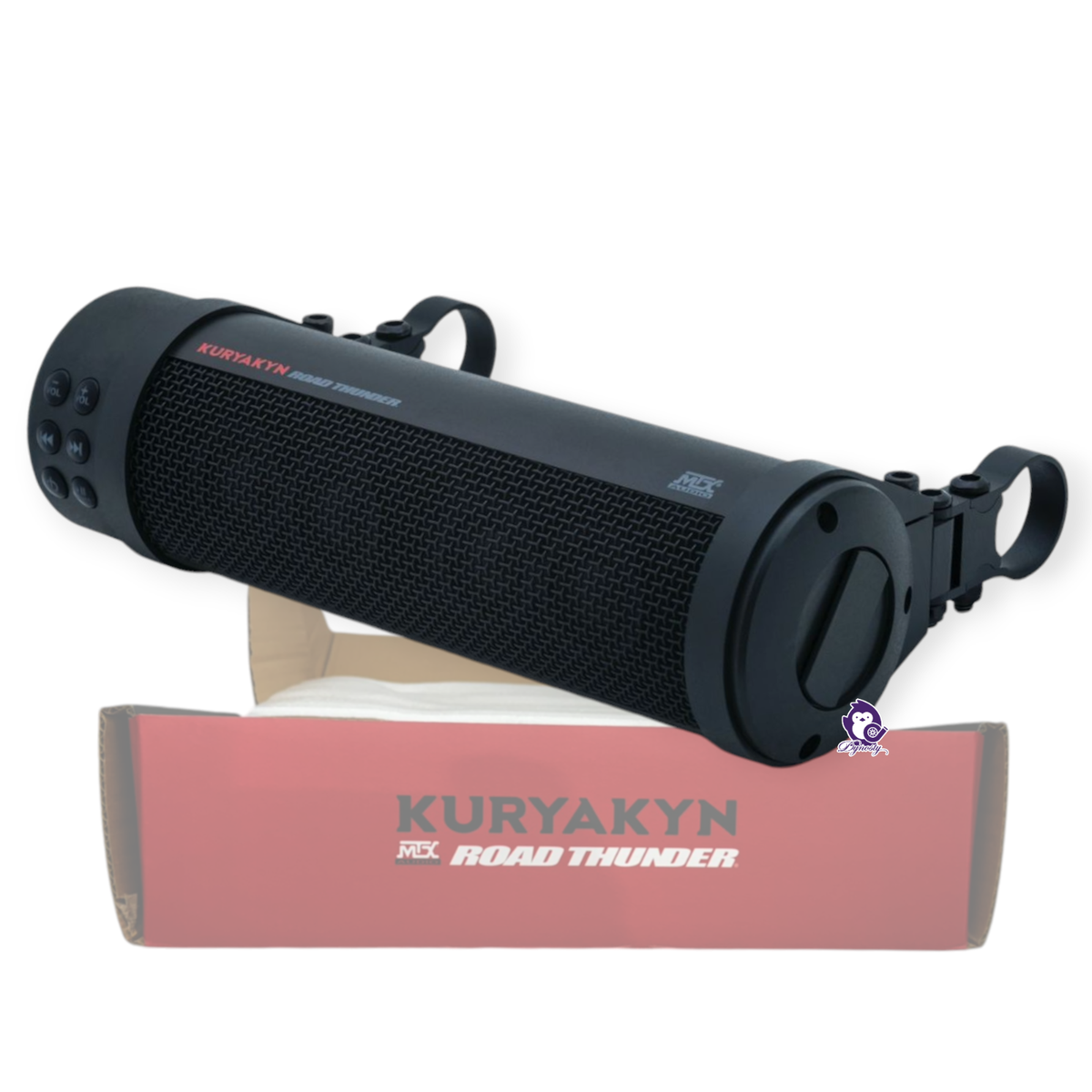 Kuryakyn RoadThunder Sound Bar MTX Motorcycle Bluetooth Speaker Satin Black  2720