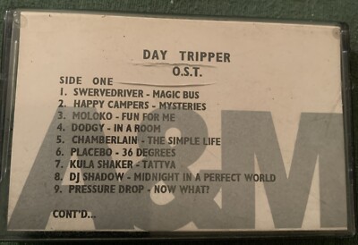 DAY TRIPPER O.S.T - Rare PROMO Sampler Cassette Tape Album 1997  