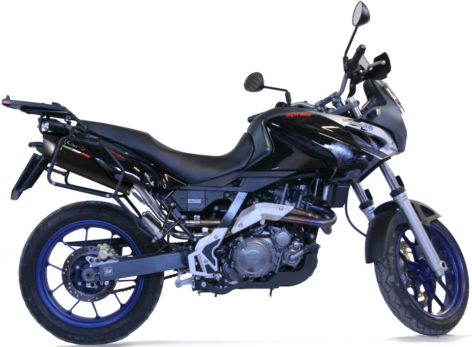 scarico omologato nero gpr furore per aprilia pegaso strada 650 2005 05 2006 06 - Immagine 2 di 3