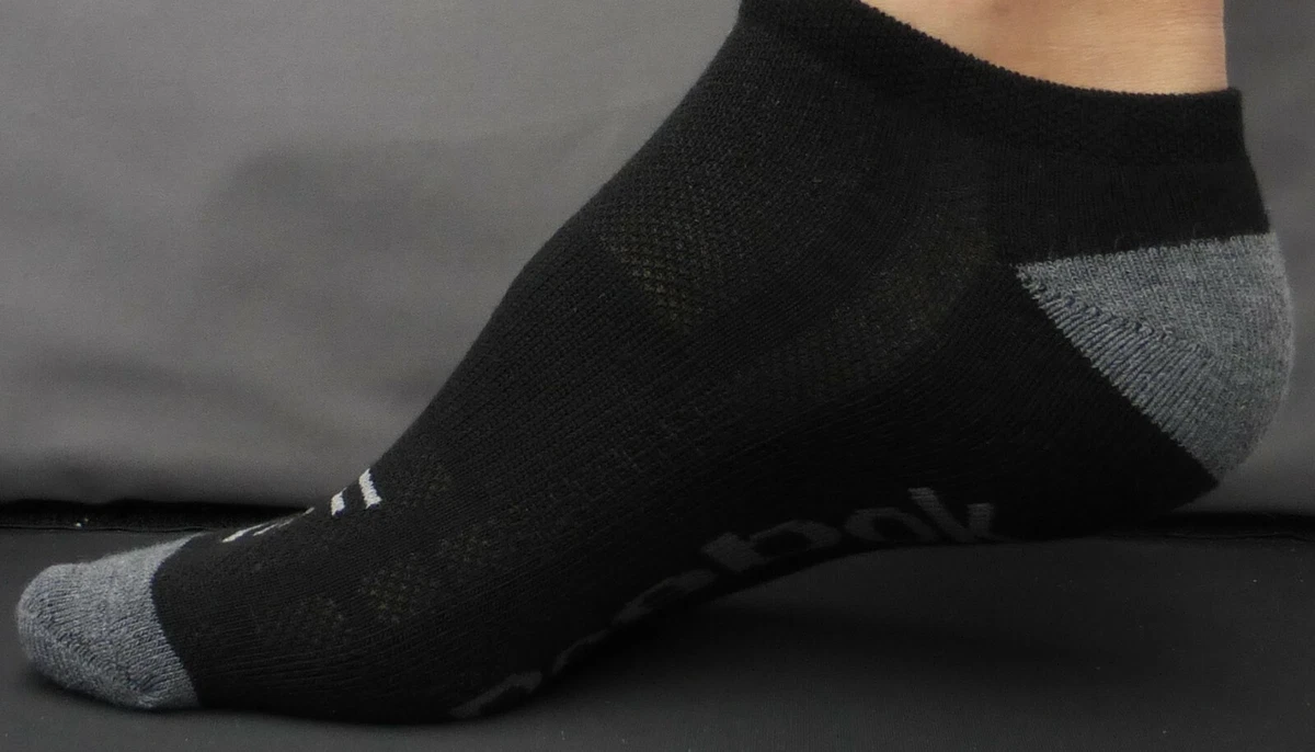 Calcetines para hombre REEBOK talla 10-13 zapatos talla 6-12,5 corte bajo  atlético deporte crossfit L grandes